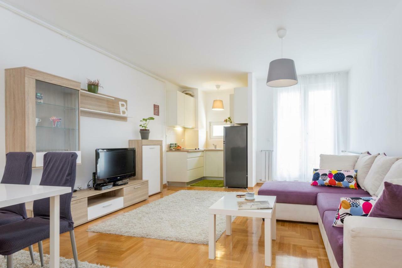 Cute And Sunny Studio In Zagreb With Balcony & Free Parking Exterior foto